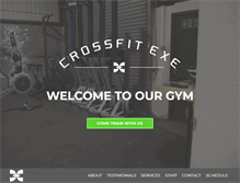 Tablet Screenshot of crossfitexe.com